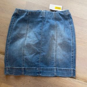 Precious blue Jean shirt. Girls size large. I think it’s a 10-12. Precious